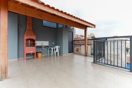 Área comum - Churrasqueira de apartamento para alugar com 1 quarto, 30m² em Santana, São Paulo