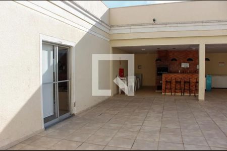 Salão de festas e churrasqueira  de apartamento à venda com 2 quartos, 48m² em Campo Limpo, São Paulo