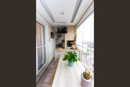 varanda de apartamento à venda com 3 quartos, 96m² em Jardim Wanda, Taboão da Serra
