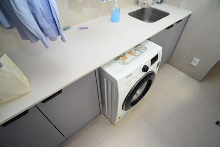 Área de Serviço de apartamento à venda com 6 quartos, 470m² em Barra da Tijuca, Rio de Janeiro