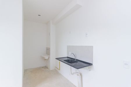 Cozinha de apartamento à venda com 2 quartos, 48m² em Parque Pan Americano, São Paulo