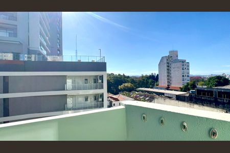 Varanda da sala de apartamento à venda com 1 quarto, 40m² em Pinheiros, São Paulo