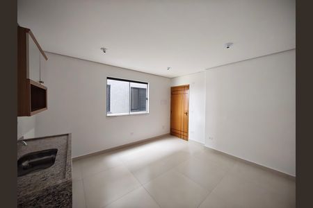 Sala / Cozinha  de apartamento para alugar com 1 quarto, 33m² em Vila Germinal, São Paulo