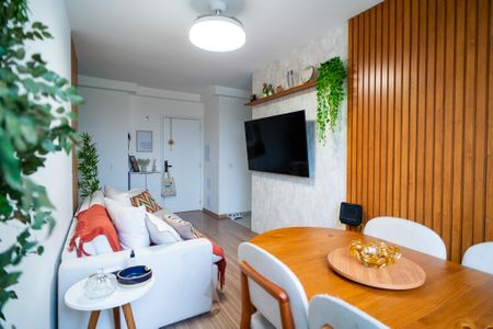 Sala de apartamento para alugar com 2 quartos, 62m² em Jardim Sao Carlos, Sorocaba