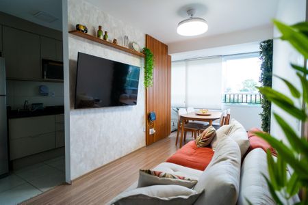Sala de apartamento para alugar com 2 quartos, 62m² em Jardim Sao Carlos, Sorocaba