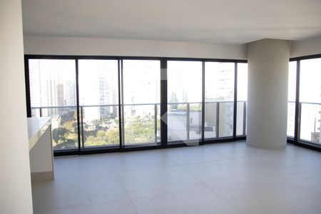 Sala - Cozinha de apartamento para alugar com 2 quartos, 65m² em Setor Marista, Goiânia