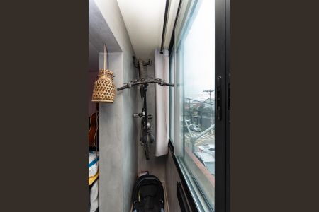 Varanda Estendida de apartamento à venda com 2 quartos, 83m² em Bom Retiro, São Paulo