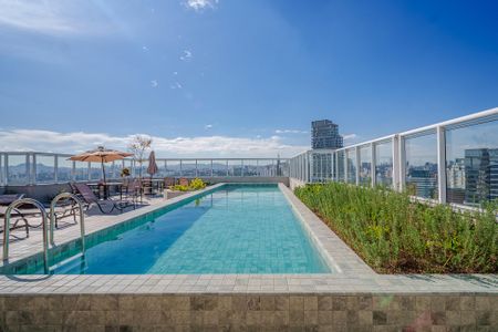 Área comum - Piscina de kitnet/studio para alugar com 1 quarto, 32m² em Butantã, São Paulo