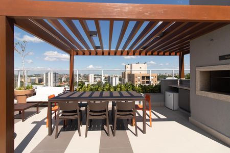 Área comum - Churrasqueira de apartamento para alugar com 1 quarto, 38m² em Partenon, Porto Alegre