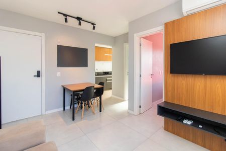 Sala de apartamento para alugar com 1 quarto, 38m² em Partenon, Porto Alegre