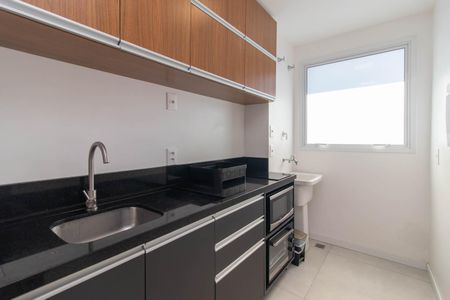 Cozinha de apartamento para alugar com 1 quarto, 38m² em Partenon, Porto Alegre