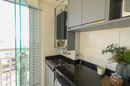 Sala/Cozinha/Área de Serviço de apartamento para alugar com 2 quartos, 50m² em Centro, Diadema