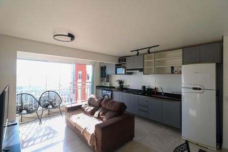 Sala/Cozinha/Área de Serviço de apartamento para alugar com 2 quartos, 50m² em Centro, Diadema