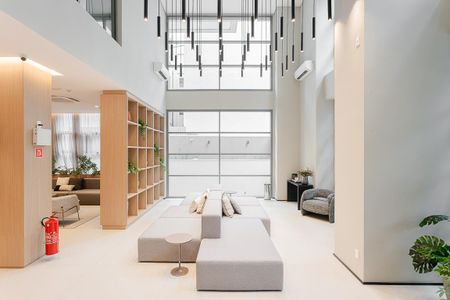 Apartamento para alugar com 62m², 2 quartos e sem vagaHall social
