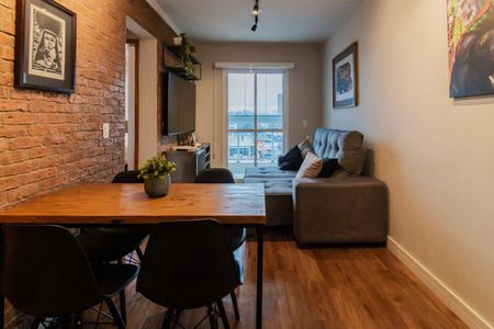 sala de apartamento para alugar com 2 quartos, 53m² em Vila Nossa Senhora das Vitorias, Mauá