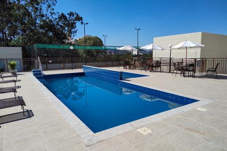 Apartamento para alugar com 50m², 2 quartos e 2 vagasÁrea comum - Piscina