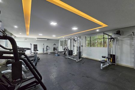 Apartamento para alugar com 50m², 2 quartos e 2 vagasÁrea comum - Academia