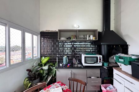  Churrasqueira - Cobertura  de apartamento à venda com 2 quartos, 155m² em Jardim Santo Ignacio, São Bernardo do Campo
