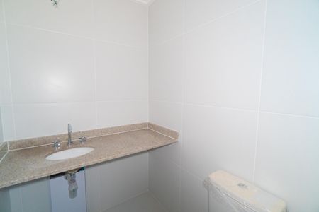 Banheiro de kitnet/studio à venda com 1 quarto, 24m² em Vila Clementino, São Paulo