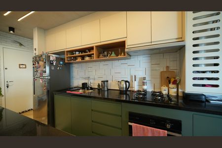 Cozinha de apartamento à venda com 2 quartos, 87m² em Jardim Bela Vista, Santo André