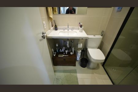 Apartamento à venda com 87m², 2 quartos e 2 vagasBanheiro Social