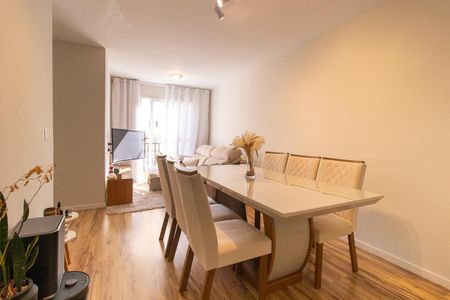 Sala de Jantar de apartamento à venda com 2 quartos, 74m² em Uberaba, Curitiba