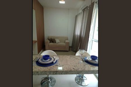 Sala de apartamento para alugar com 1 quarto, 39m² em Morada da Colina, Uberlândia
