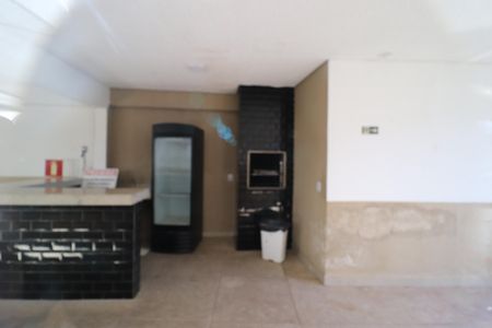 Área comum - Churrasqueira de apartamento para alugar com 2 quartos, 55m² em Residencial Lago Azul, Uberlândia