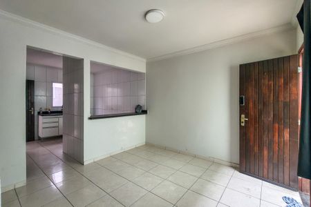 Sala de casa de condomínio para alugar com 2 quartos, 68m² em Sítio do Campo, Praia Grande