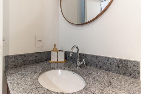 Banheiro de kitnet/studio à venda com 1 quarto, 25m² em Campos Elíseos, São Paulo
