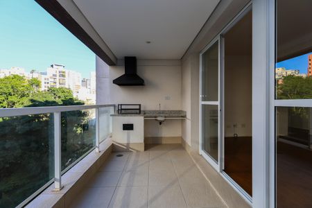 Varanda da Sala de apartamento à venda com 2 quartos, 137m² em Real Parque, São Paulo
