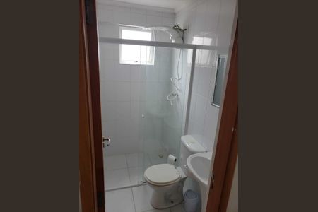 Banheiro de apartamento à venda com 2 quartos, 56m² em Vila Alpina, Santo André