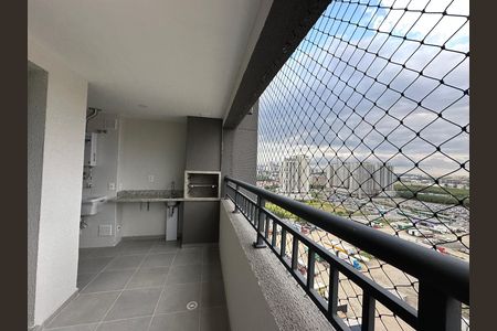 Varanda da Sala de apartamento à venda com 2 quartos, 75m² em Vila Militar, Barueri