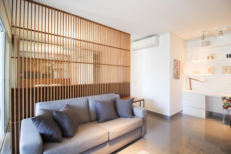 Sala de apartamento para alugar com 1 quarto, 67m² em Itaim Bibi, São Paulo
