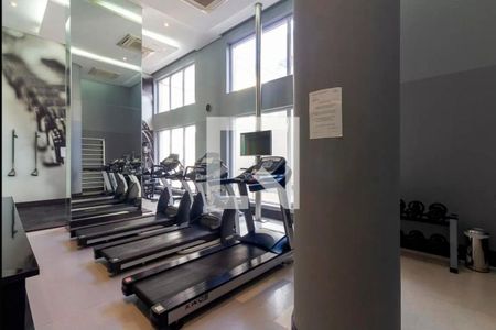 Área comum - Academia de apartamento para alugar com 1 quarto, 67m² em Itaim Bibi, São Paulo