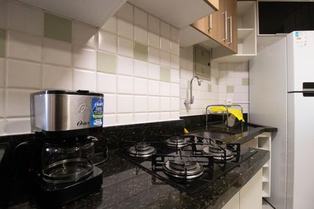 Detalhe da cozinha de apartamento para alugar com 1 quarto, 38m² em Centro, Curitiba