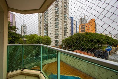 Varanda da sala de apartamento para alugar com 3 quartos, 100m² em Jardim, Santo André