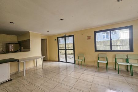 Área comum de apartamento para alugar com 2 quartos, 60m² em Jardim Tres Marias, Guarujá