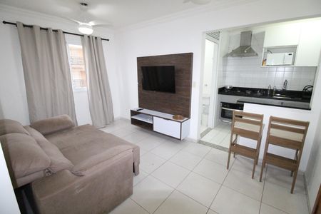 Sala de apartamento para alugar com 1 quarto, 40m² em Monte Castelo, São José dos Campos