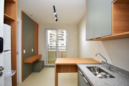 Studio para alugar com 25m², 1 quarto e sem vagacozinha