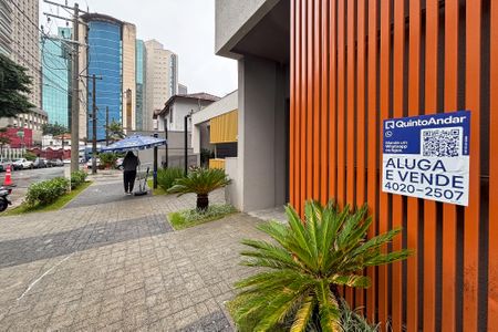 Studio para alugar com 25m², 1 quarto e sem vagafachada do predio