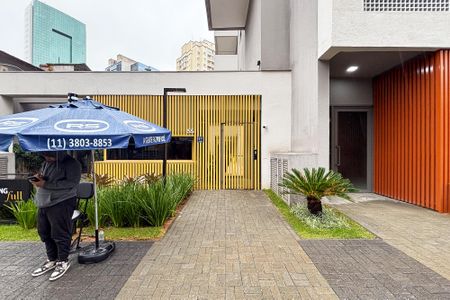 Studio para alugar com 25m², 1 quarto e sem vagafachada do predio