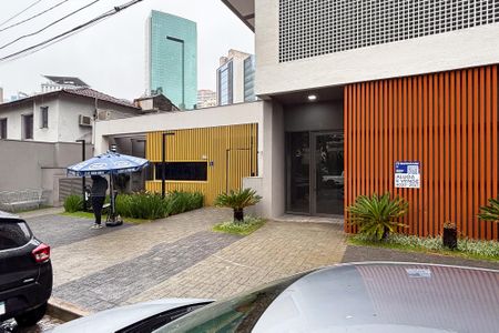 Studio para alugar com 25m², 1 quarto e sem vagafachada do predio