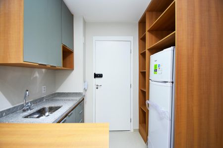 Studio para alugar com 25m², 1 quarto e sem vagacozinha
