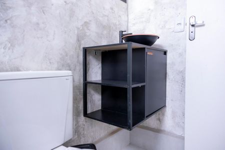 Studio para alugar com 35m², 1 quarto e 1 vaga Studio para alugar com 35m², 1 quarto e 1 vagaBanheiro