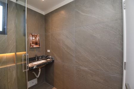 Casa de condomínio à venda com 187m², 3 quartos e 3 vagasBanheiro da Suíte 3