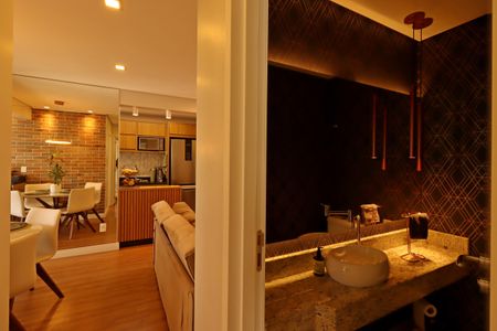 Apartamento à venda com 65m², 2 quartos e 2 vagasCorredor