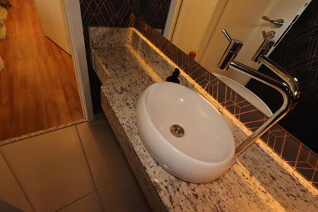 Apartamento à venda com 65m², 2 quartos e 2 vagasLavabo - Pia