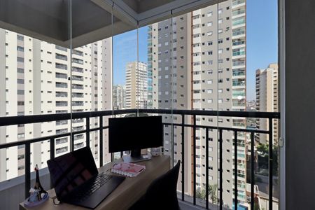 Varanda da Suíte 1 de apartamento à venda com 2 quartos, 65m² em Jardim, Santo André