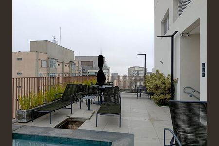 Apartamento para alugar com 37m², 1 quarto e sem vagaPiscina - Deck